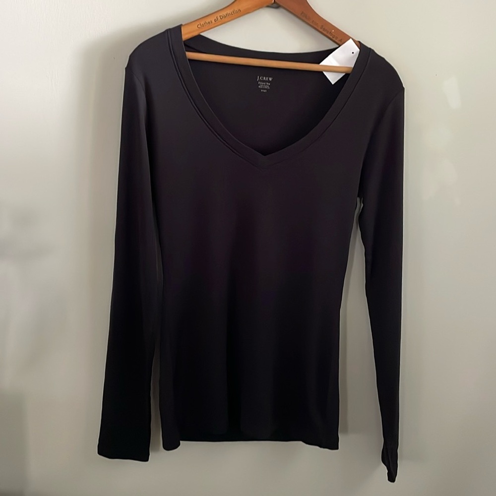J. Crew Long Sleeve V-Neck Sweater